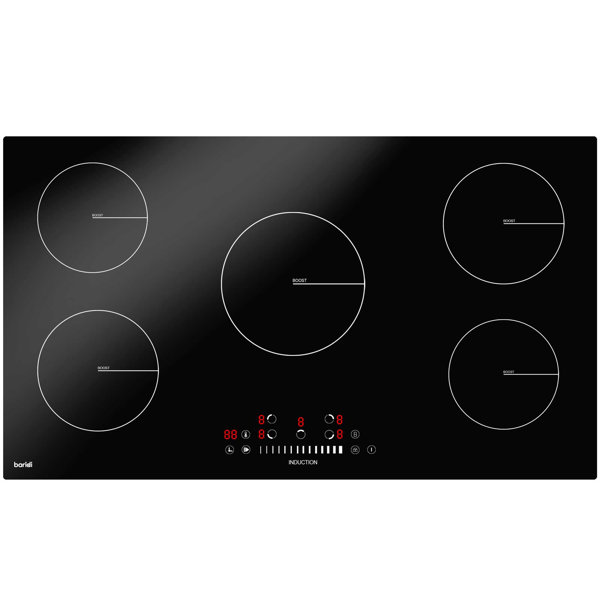 Dellonda 35" Induction Cooktop with 5 Elements Wayfair.co.uk